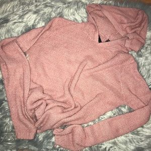 Pink sweater